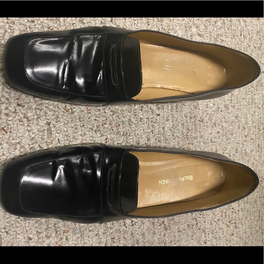 Vintage Ralph Lauren Loafers with heel